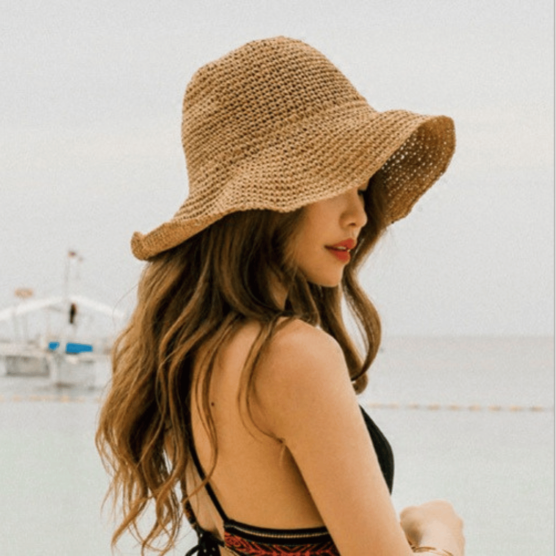 Liora Riviera Wide Brim Straw Hat