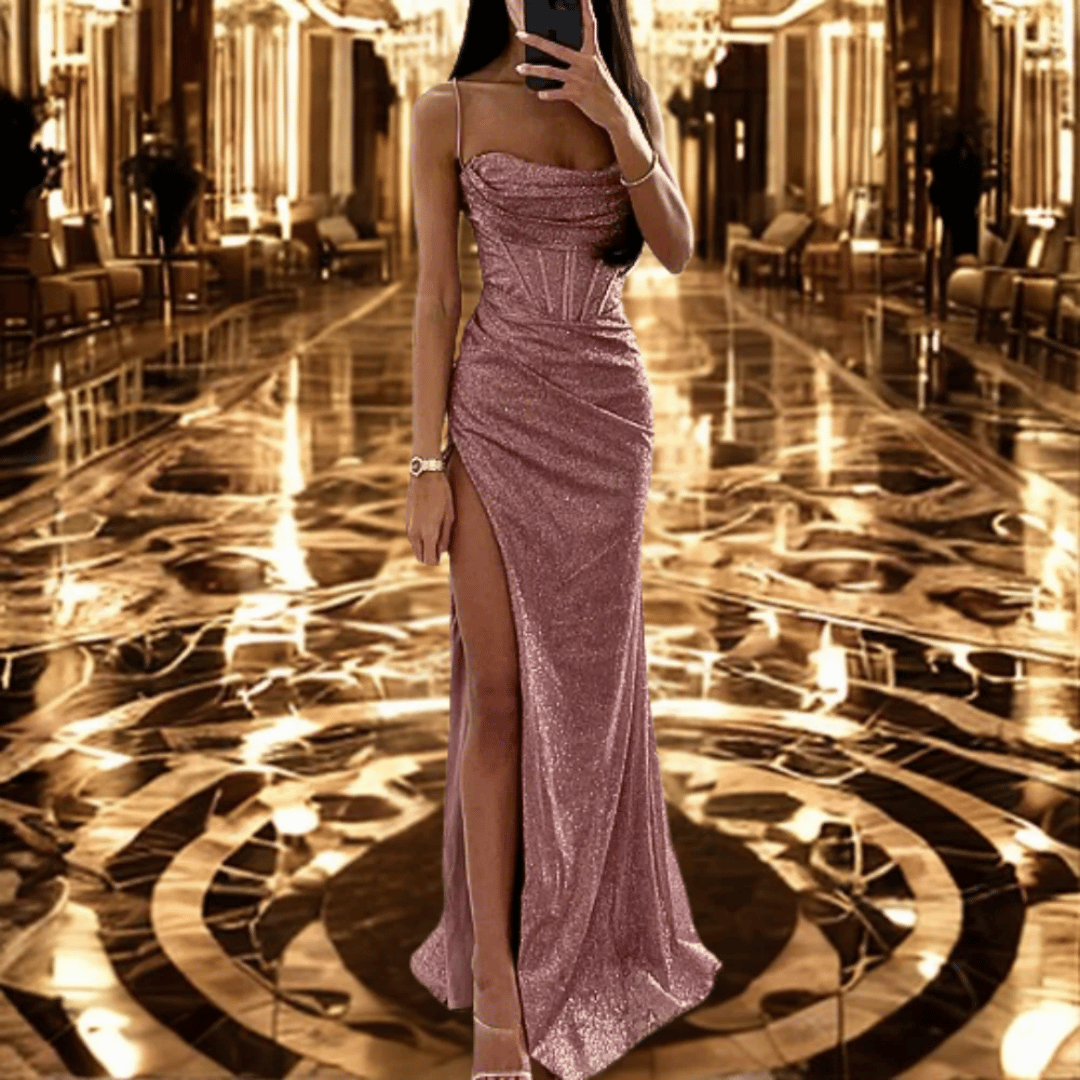 Elegant Satin Sweetheart Dress