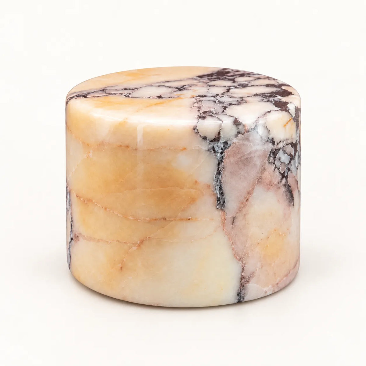 AuraGlow - Marble-Effect Bedside Lamp