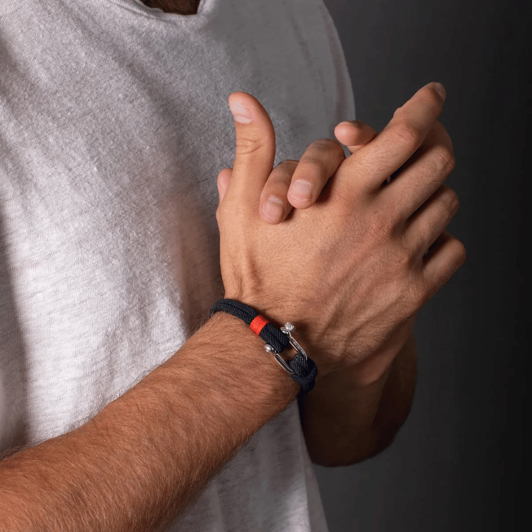 Nautic Steel Rope Bracelet