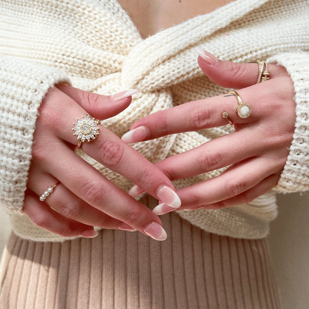 Sun Spinner Worry Ring - Anxiety Relief Fidget Ring with Rotating Band