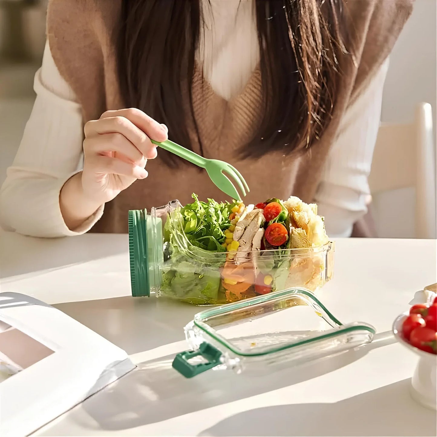 Salad Shaker Jar