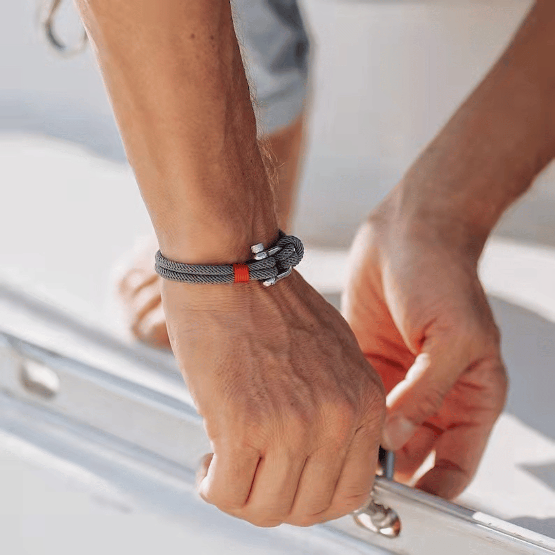 Nautic Steel Rope Bracelet
