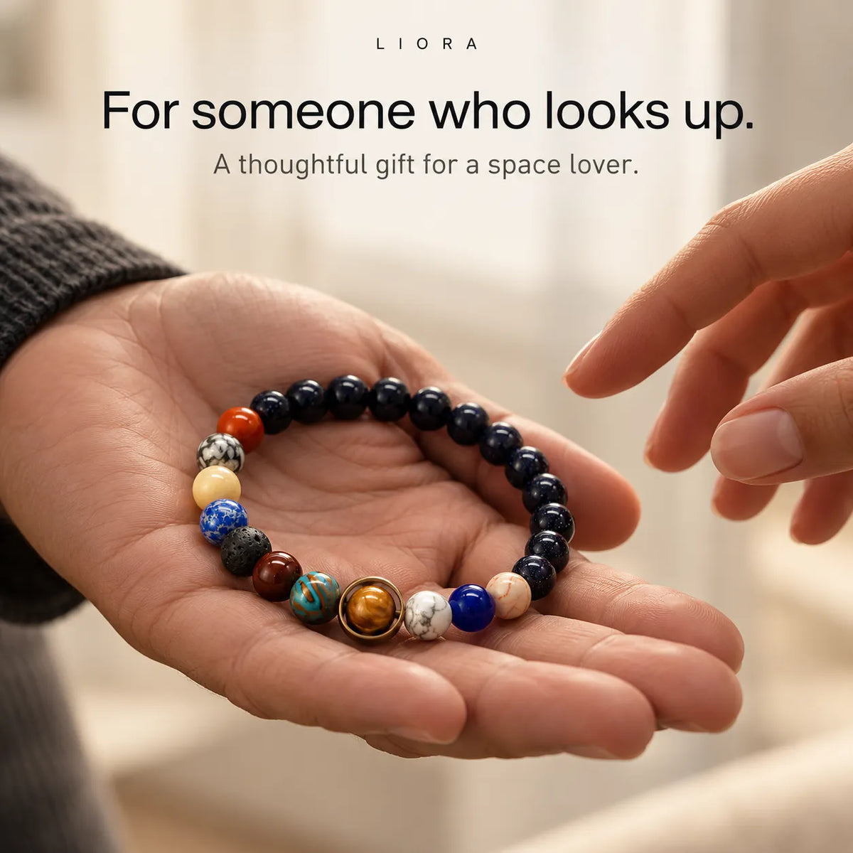 Solar System Beaded Bracelet