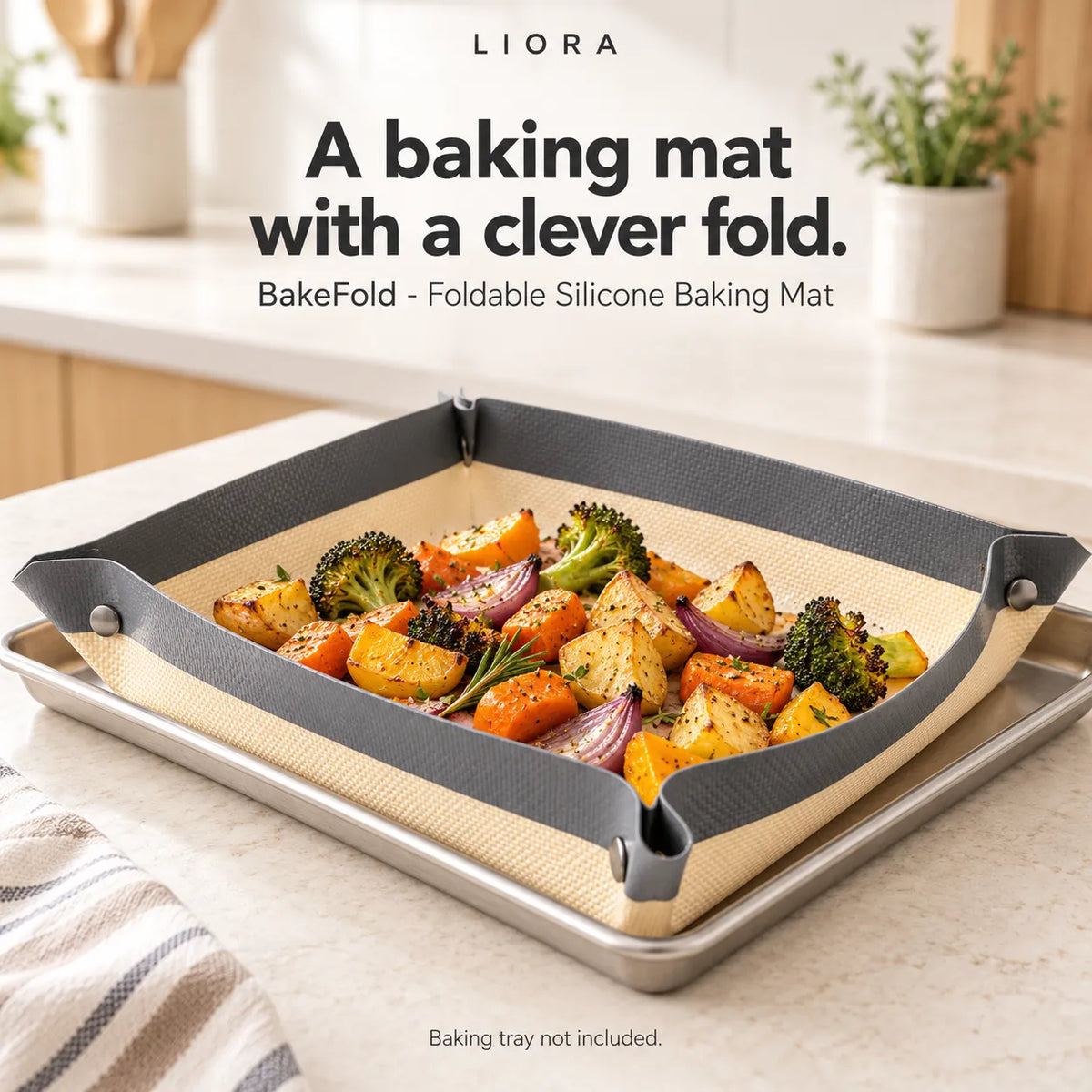 BakeFold - Foldable Silicone Baking Mat