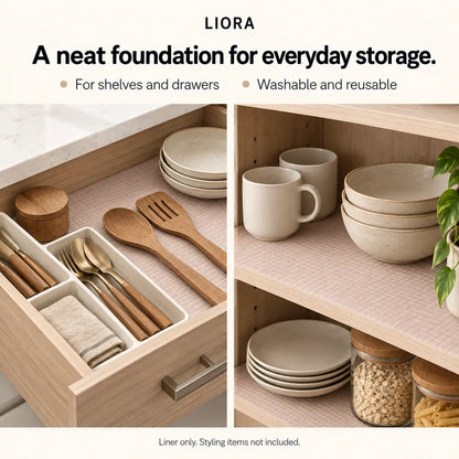 GripNest – Tear-to-Size Shelf & Drawer Liner