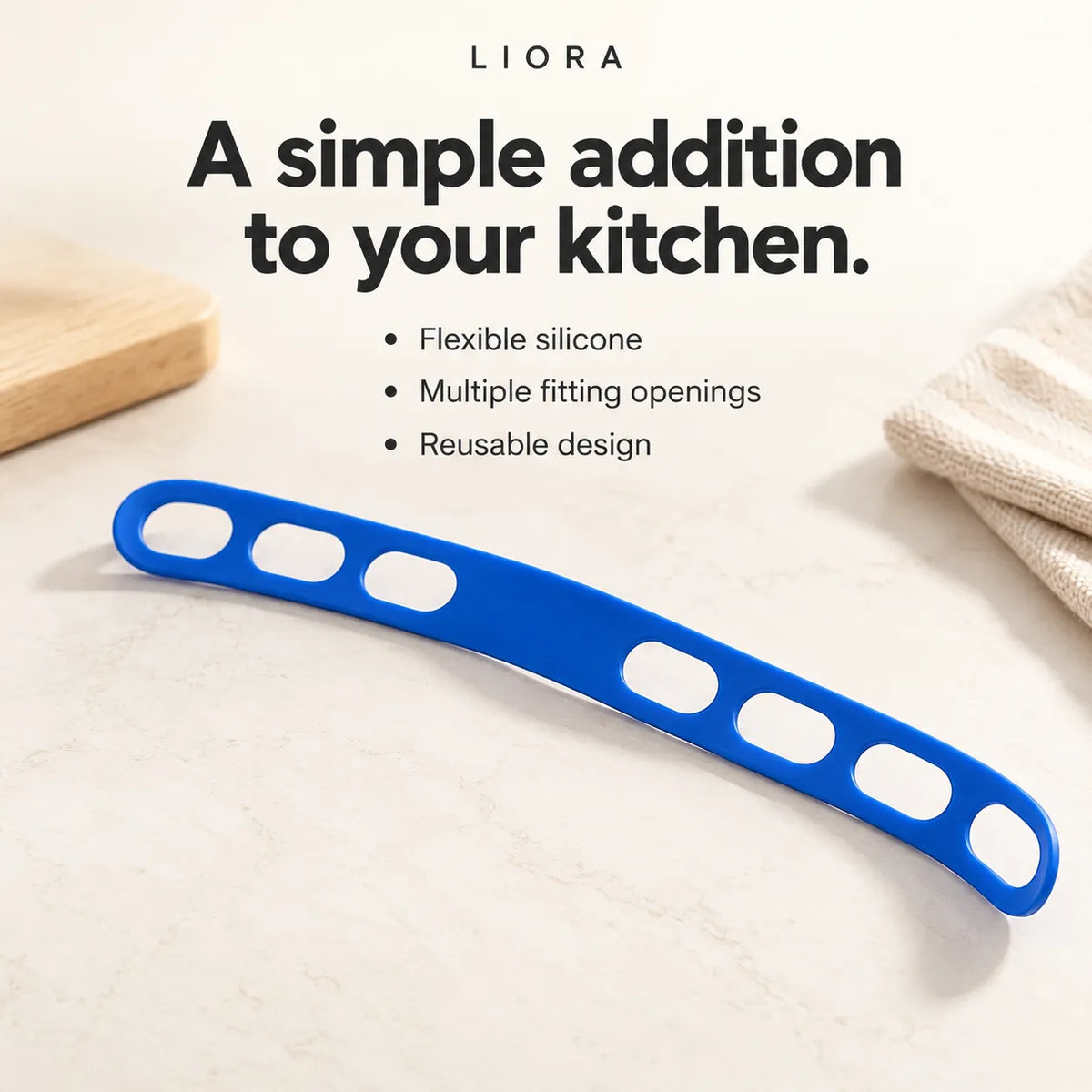 LidGrip - Silicone Pot Lid Strap
