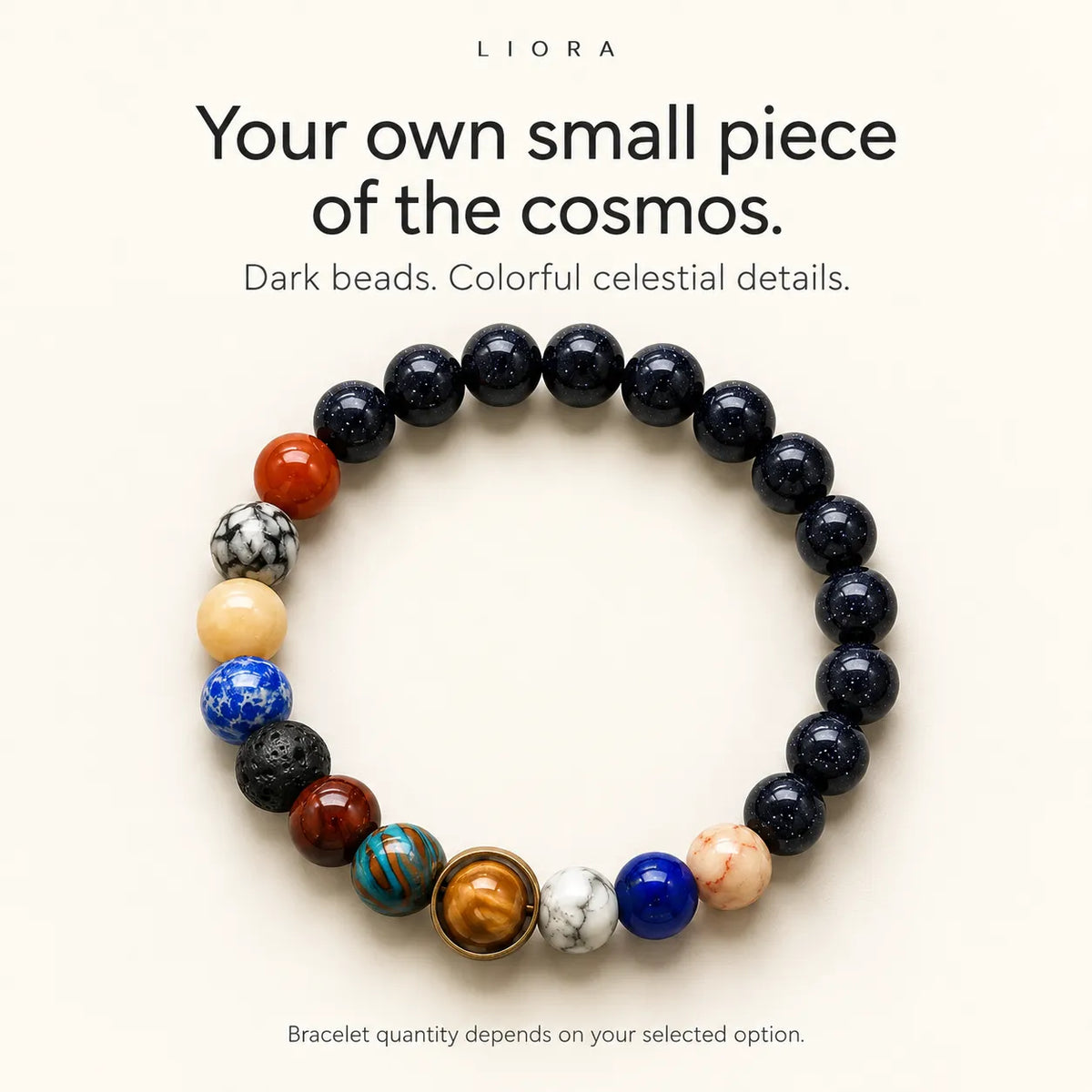 Solar System Beaded Bracelet