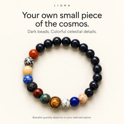 Solar System Beaded Bracelet