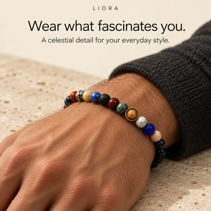 Solar System Beaded Bracelet