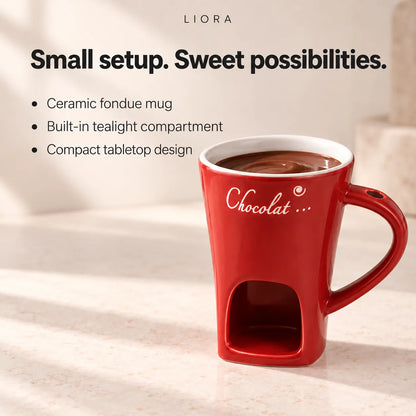 ChocoMelt - Ceramic Chocolate Fondue Mug