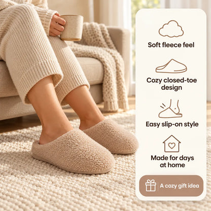 CozyStep - Fleece-Lined Slippers