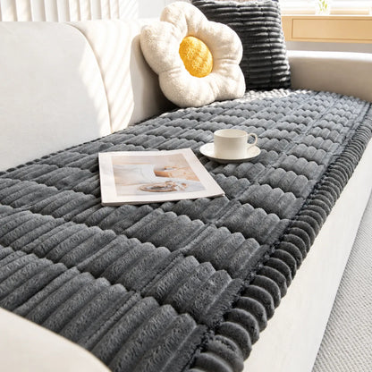 SofaSoft - Plush Quilted Sofa Cover
