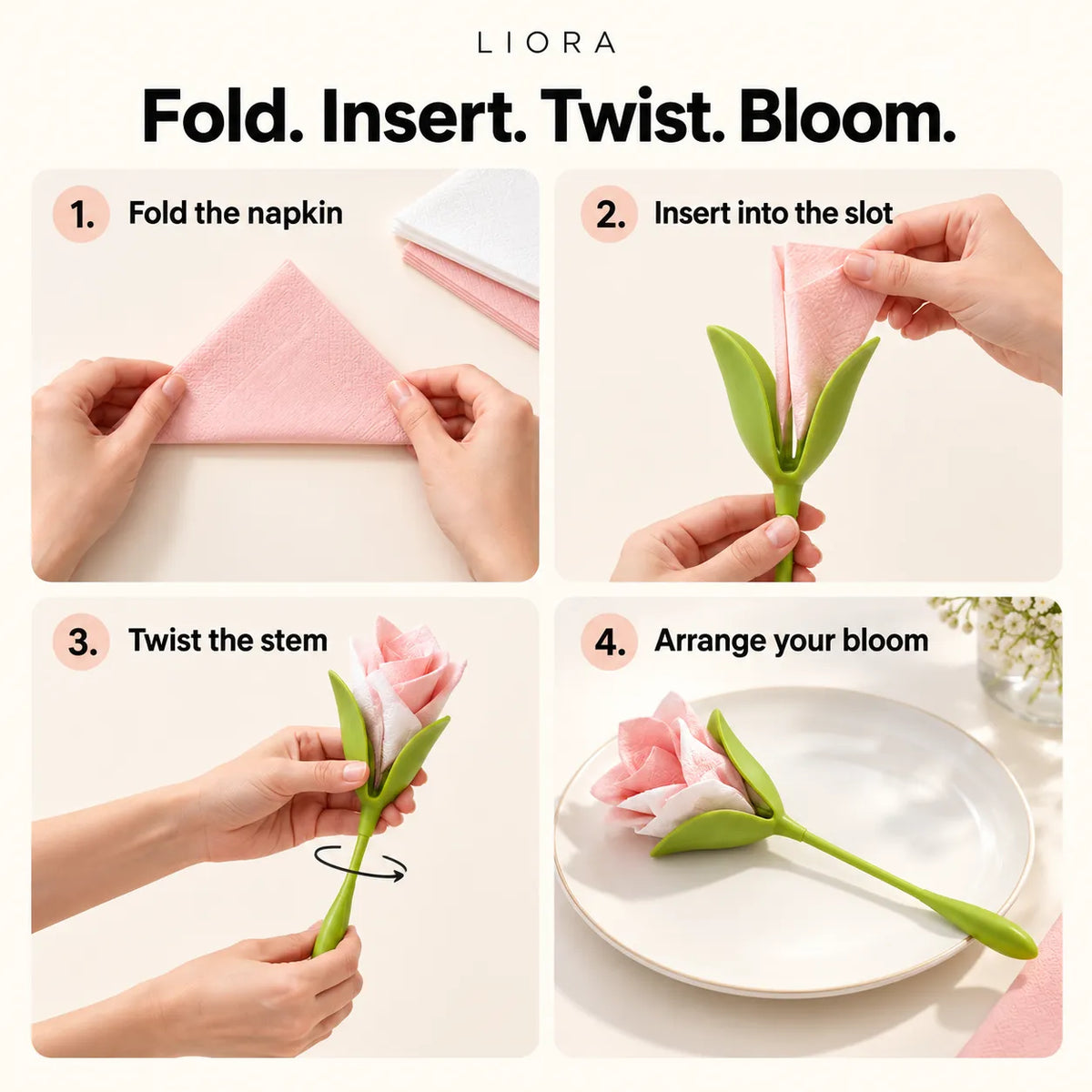 EverBloom Napkin Holder