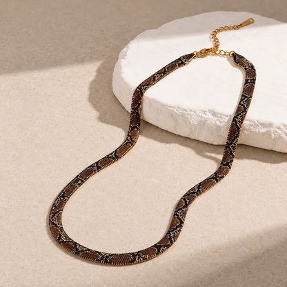 Serpina - Snake Necklace