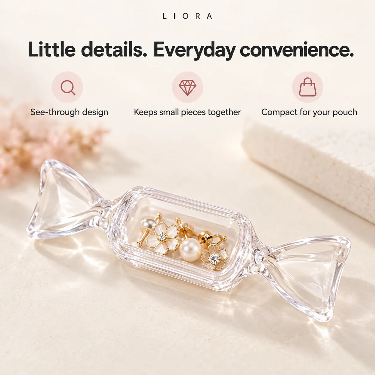CandyKeep - Mini Jewelry Storage Box