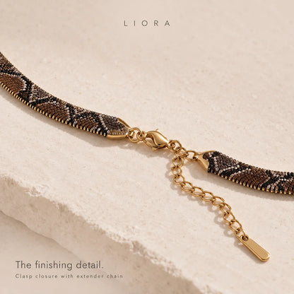 Serpina - Snake Necklace