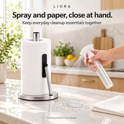SprayNest - Paper Towel Holder & Spray Bottle