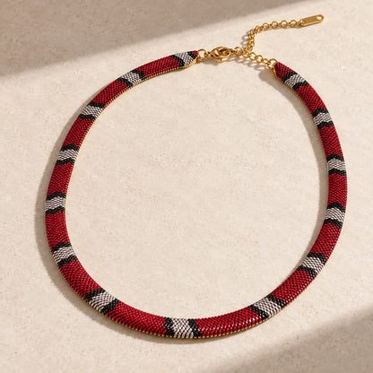 Serpina - Snake Necklace