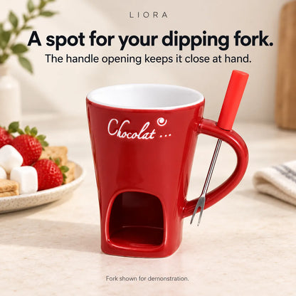 ChocoMelt - Ceramic Chocolate Fondue Mug