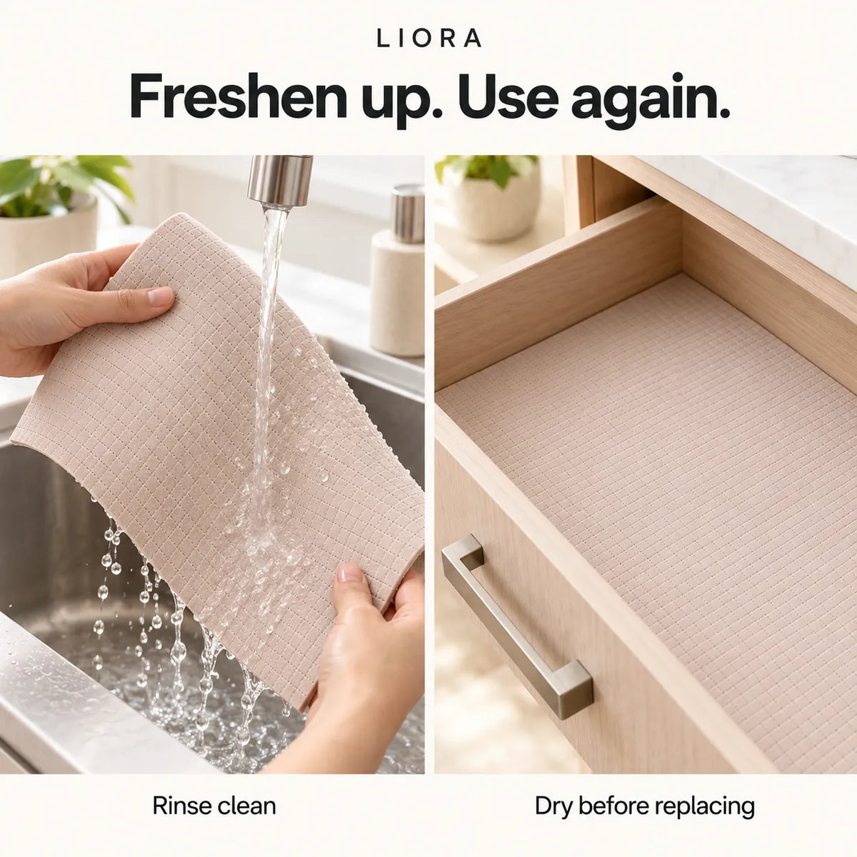 GripNest – Tear-to-Size Shelf & Drawer Liner