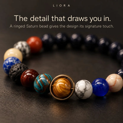 Solar System Beaded Bracelet