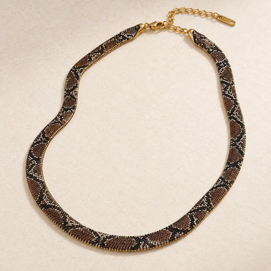 Serpina - Snake Necklace