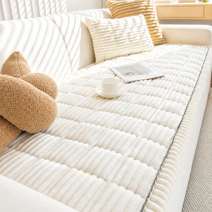 SofaSoft - Plush Quilted Sofa Cover