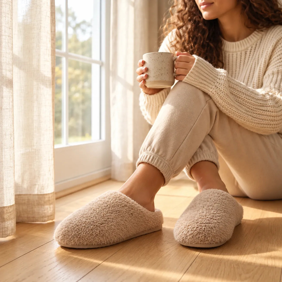 CozyStep - Fleece-Lined Slippers