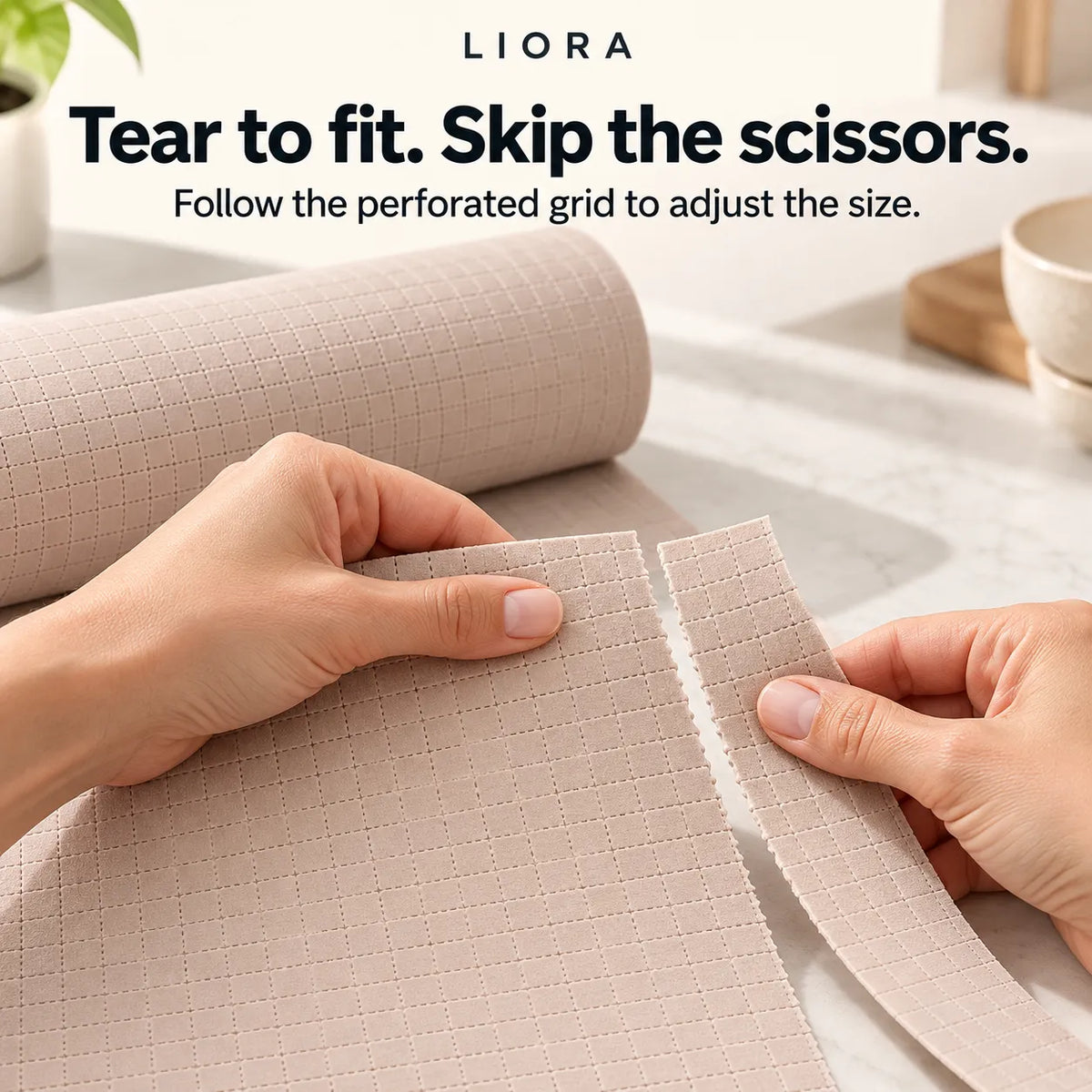 GripNest – Tear-to-Size Shelf & Drawer Liner