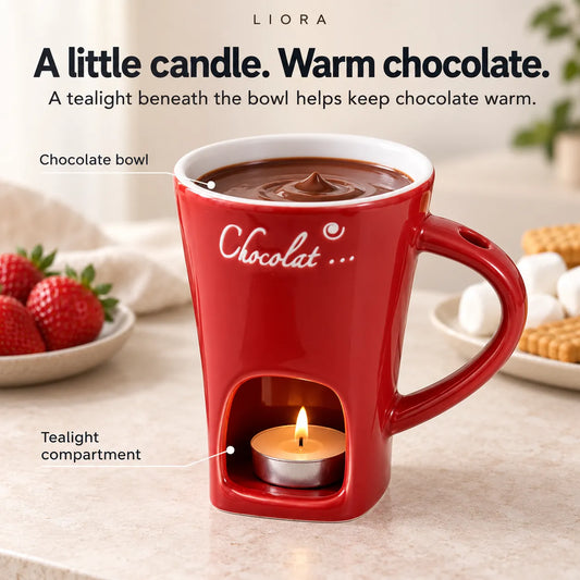 ChocoMelt - Ceramic Chocolate Fondue Mug